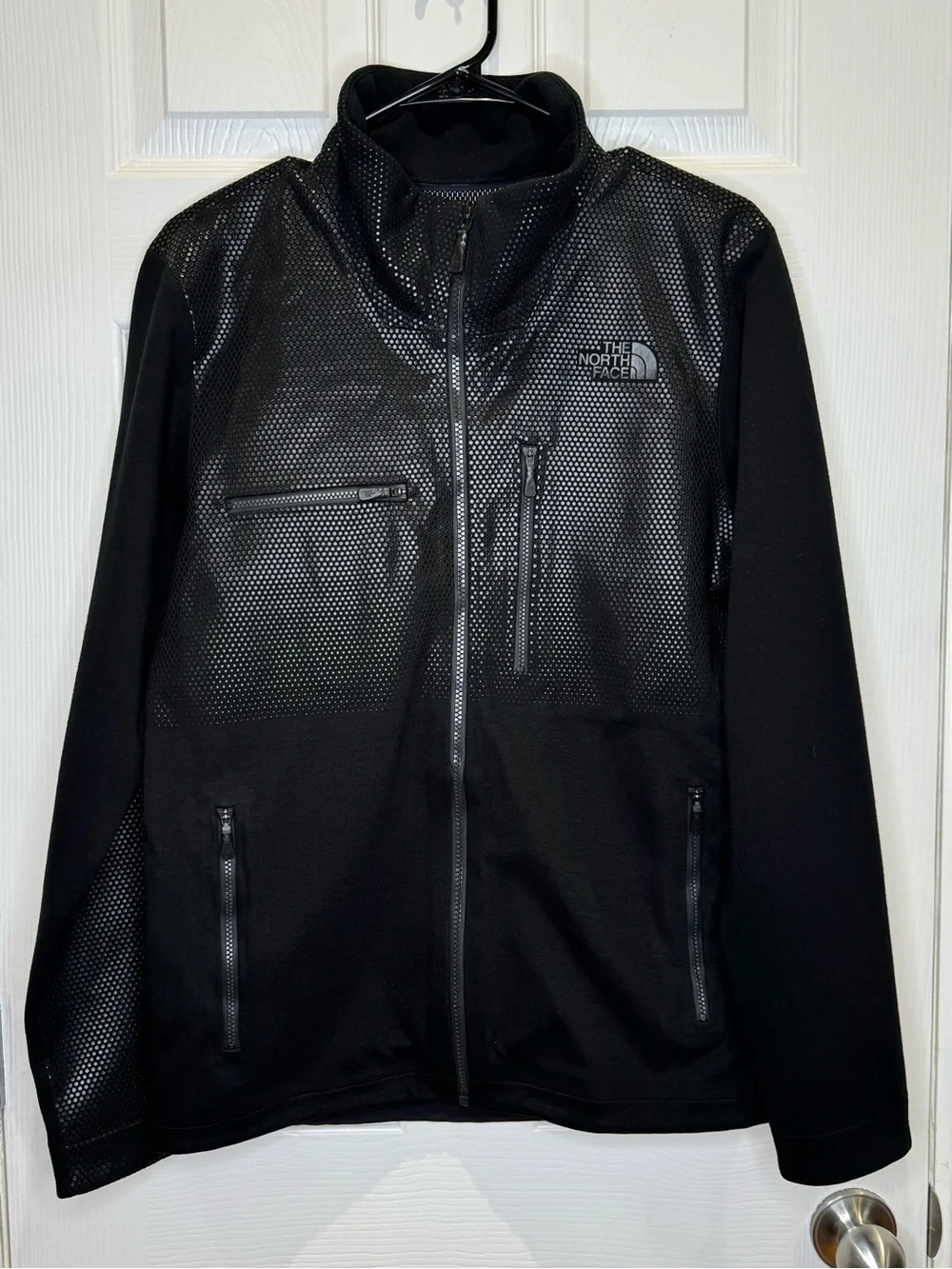 The North Face Men's Small Revolution Denali Jacket Black Fleece